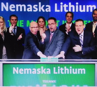 Nemaska Lithium delivers battery grade lithium hydroxide to Johnson Matthey and Provides Phase 1 Plant Update_by chemwinfo
